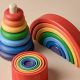 Montessori Rainbow Stacker | What Is Montessori? A Complete Guide to the Montessori Education Method